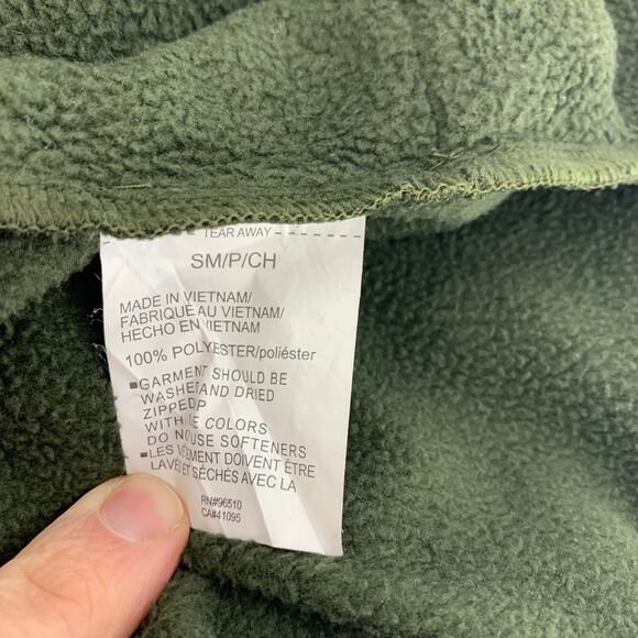 Under Armour Men's ColdGear Full Zip Plaid Jacket Green Black Size S - Picture 15 of 15